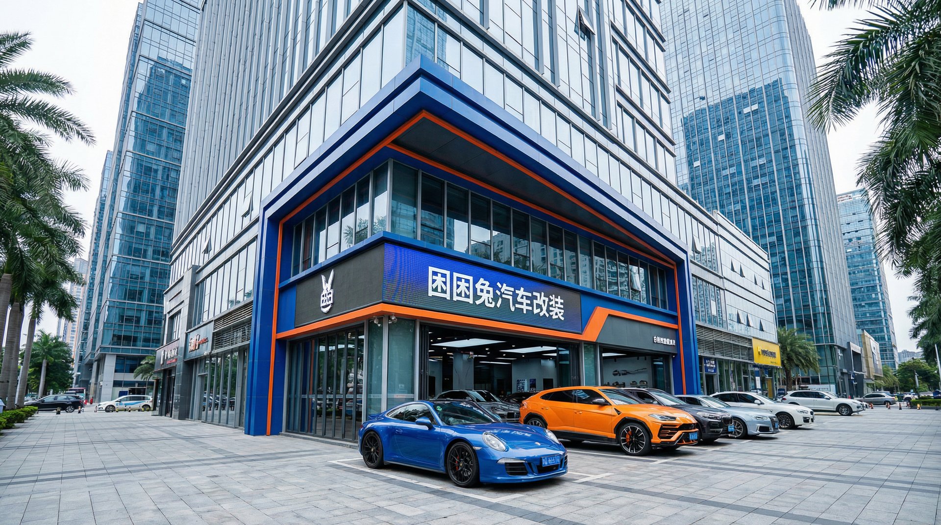 芒果视频门店外观